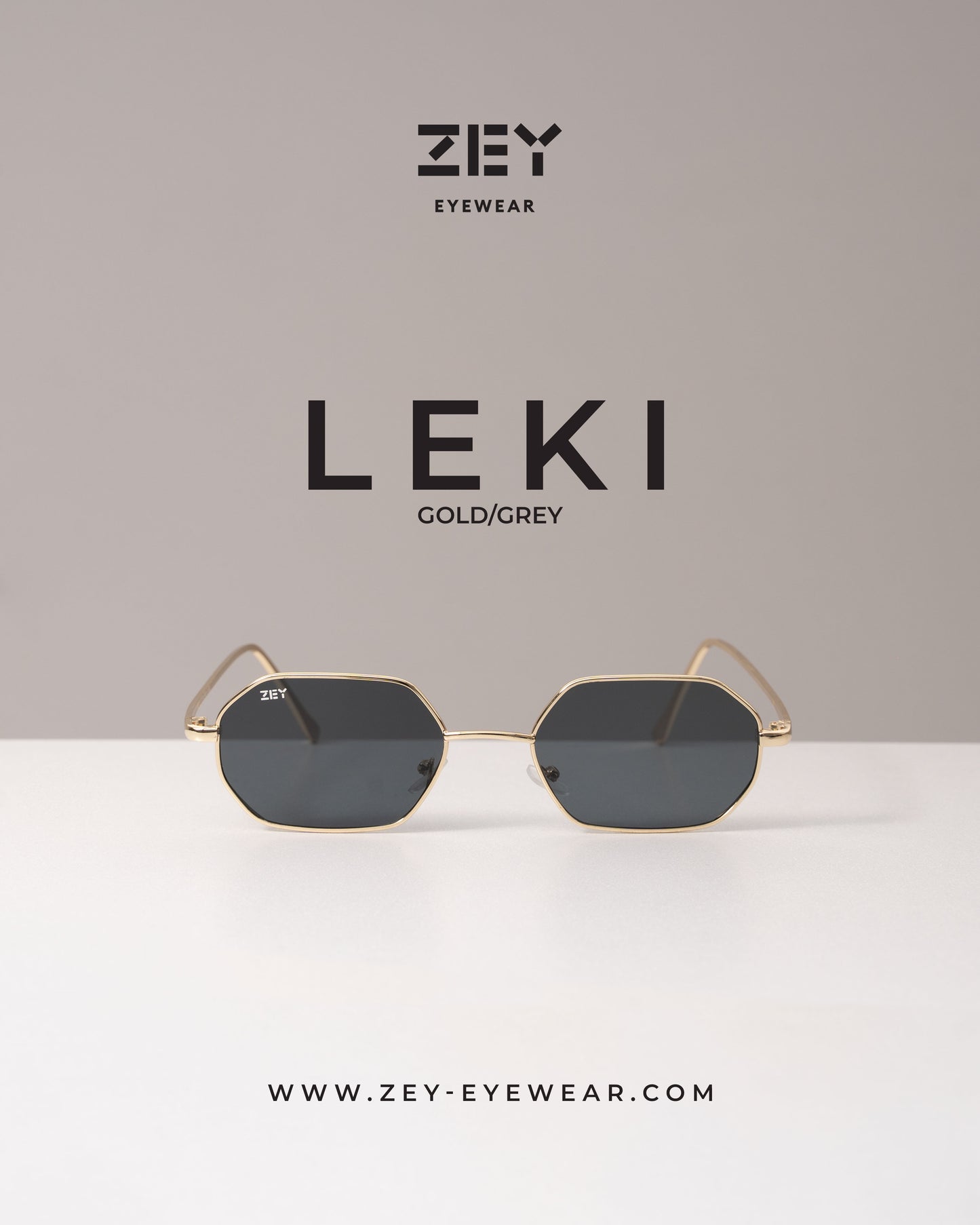 LEKI GOLD/GREY