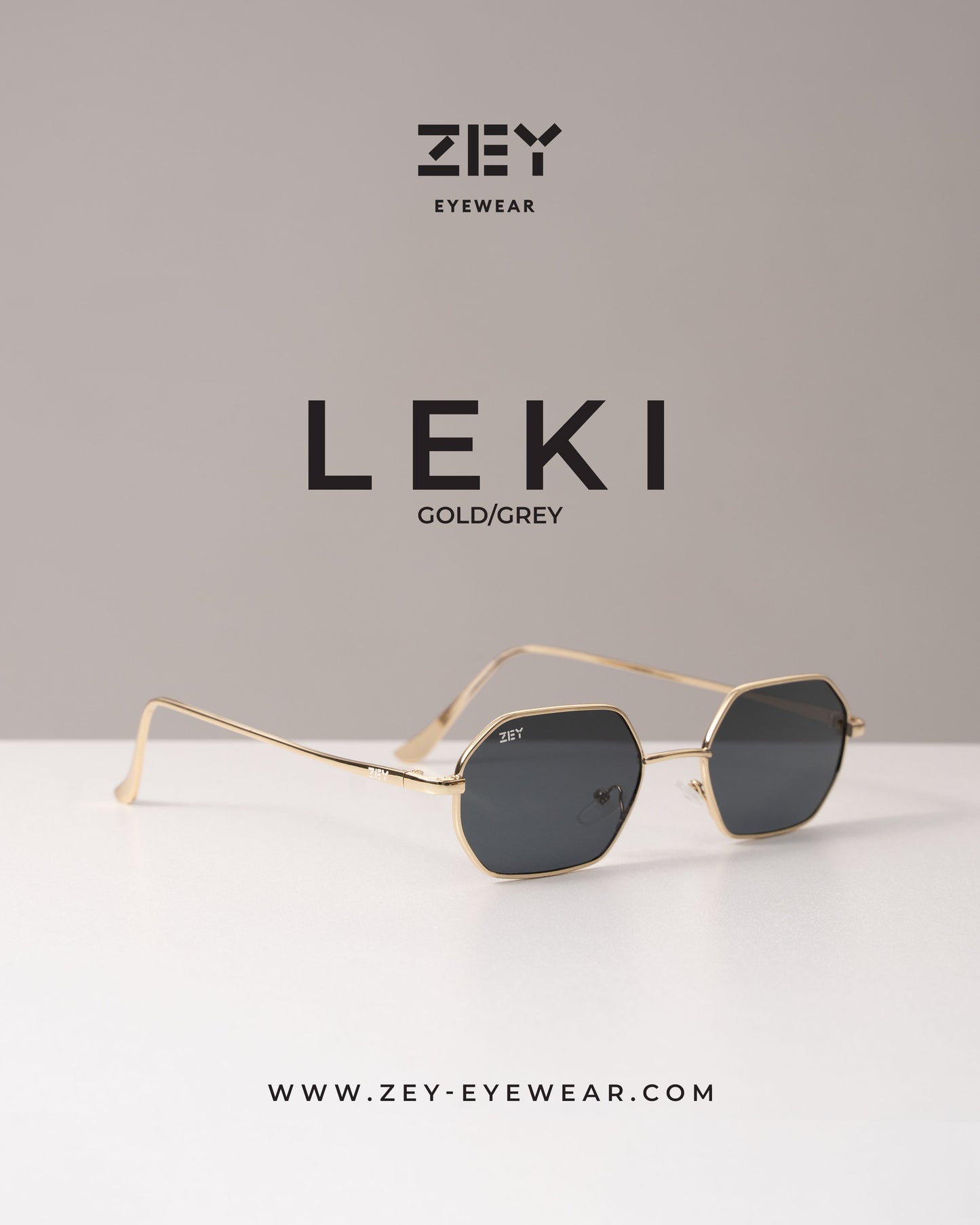 LEKI GOLD/GREY