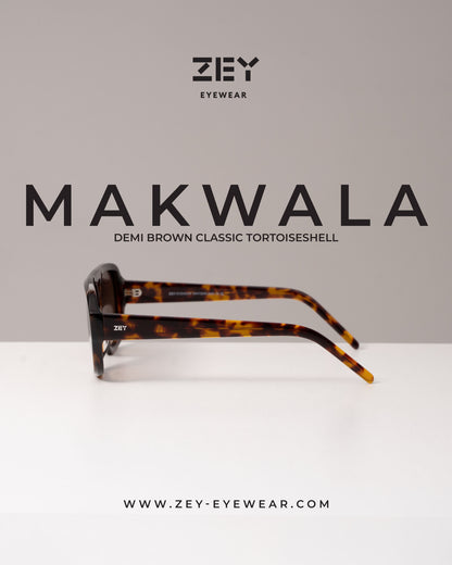 MAKWALA / DEMI BROWN CLASSIC TORTOISESHELL
