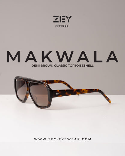 MAKWALA / DEMI BROWN CLASSIC TORTOISESHELL